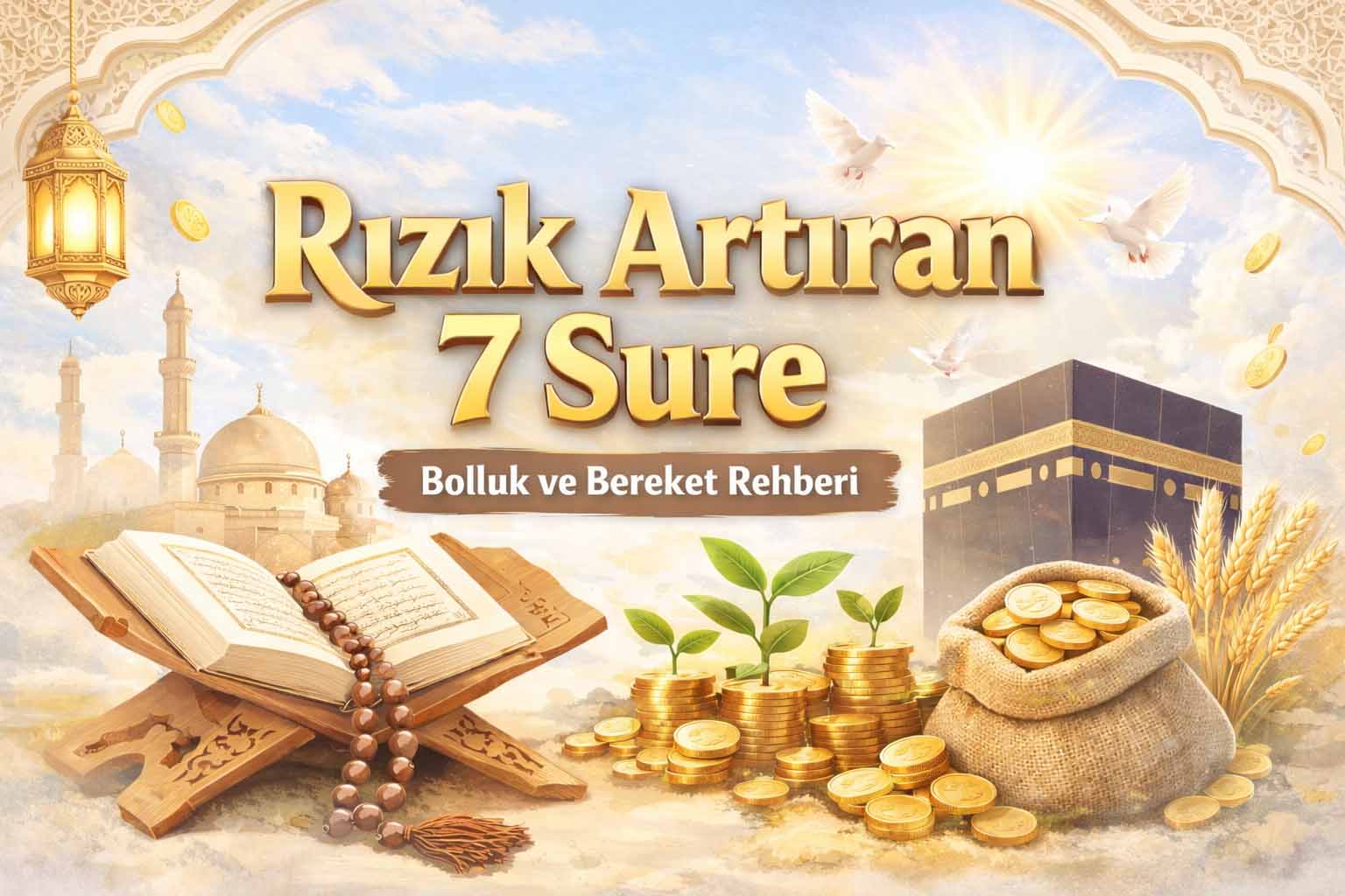 Rızık Artıran 7 Sure (Bolluk ve Bereket Rehberi)